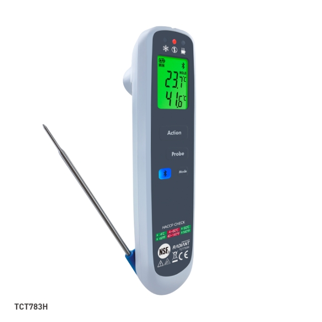 TCT783 Series IR & Thermocouple Thermometer | ZyTemp