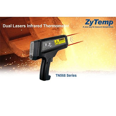 TN568 Dual Lasers Infrared Thermometer